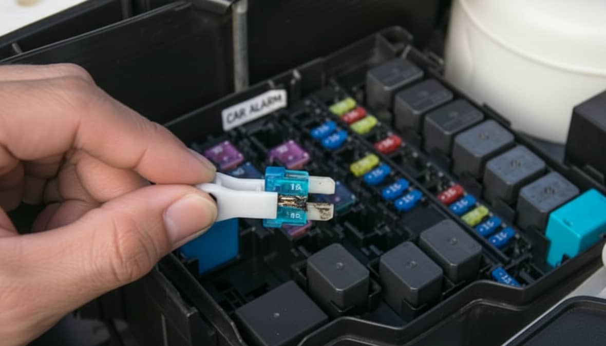 پیدا کردن فیوز دزدگیر ماشین